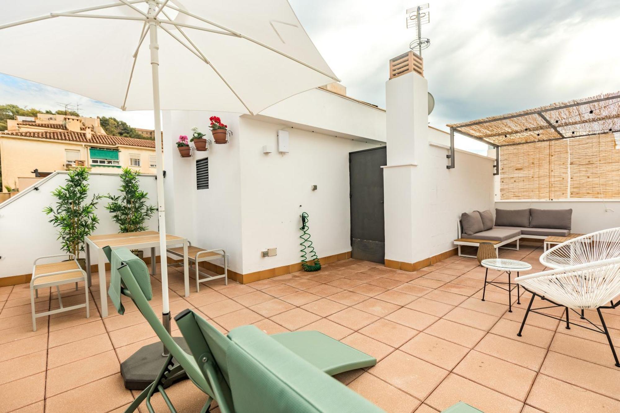 Teatro Suites Malaga City Flat 外观 照片